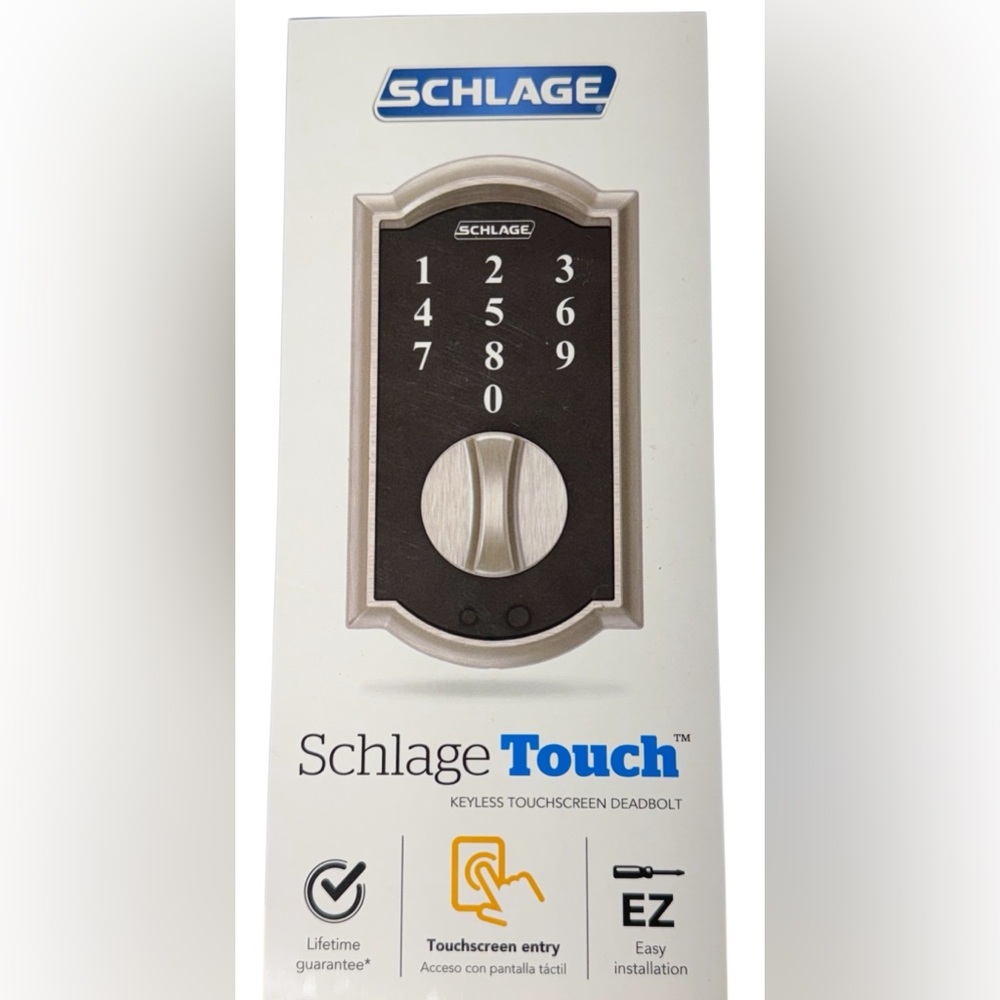 Schlage Keyless Touchscreen Deadbolt